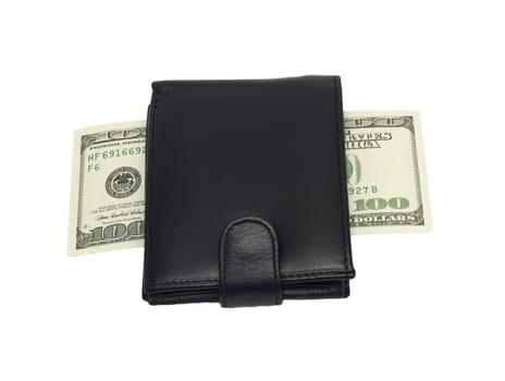 hundred dollars in her purse