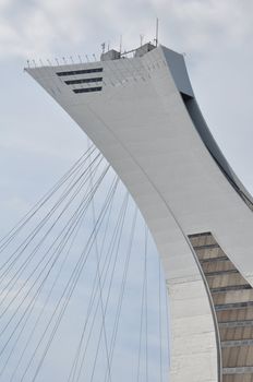 Montreal Olympic Stadium in Quebec, Canada