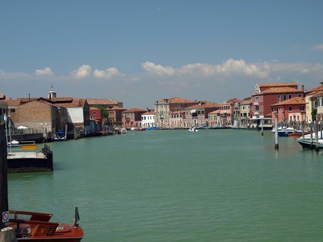 View of Canal Grande di Murano, Venice, Italy