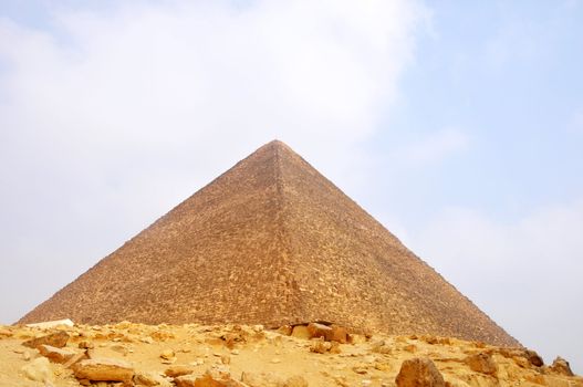 Landmark of the famous Pyramid in Cairo,Egypt