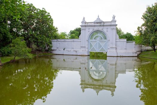 river door in palace