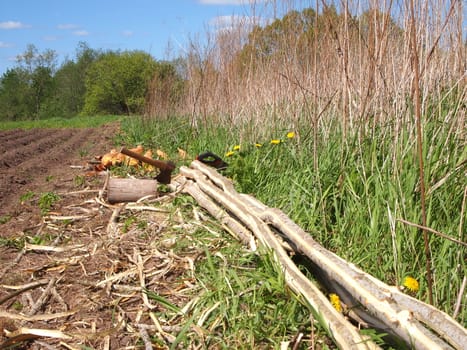 construction of the fence