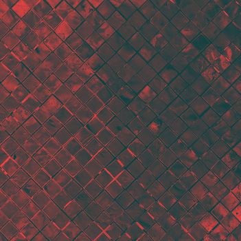 grunge red tile background, red background