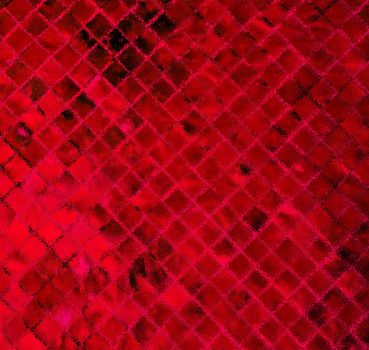 grunge red tile background, abstract background