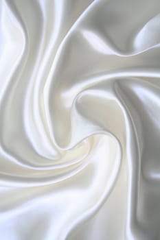 Smooth elegant white silk can use as wedding background 