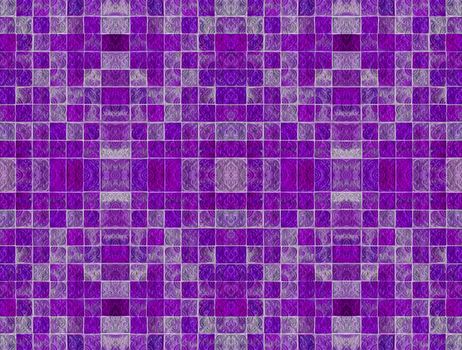 The vintage ceramic tiles wall decoration, retro background