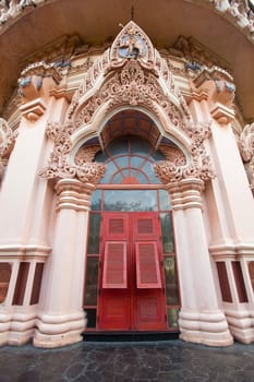 Beautifull entrance of erawan museum