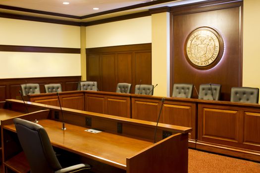 Room for meetings, debates and listening sessions at the boise state capitol.