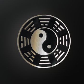 fengshui bagua over black