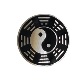 fengshui bagua over white