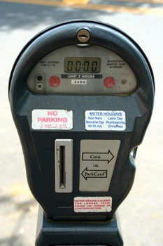 A City parking meter