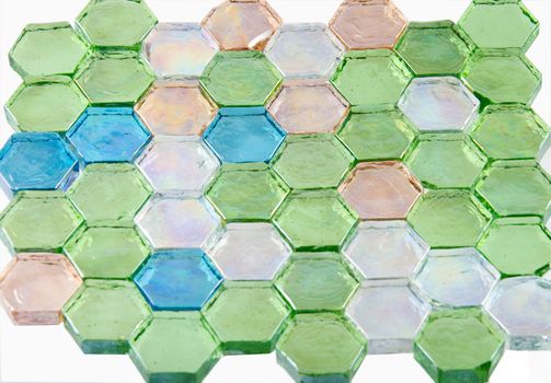 Glass stones, glass tiles, color, with design, multi colored, elegance