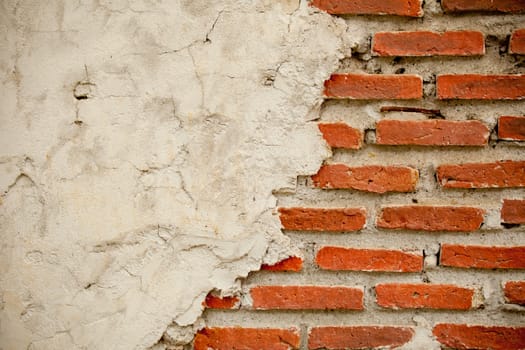 red brick wall
