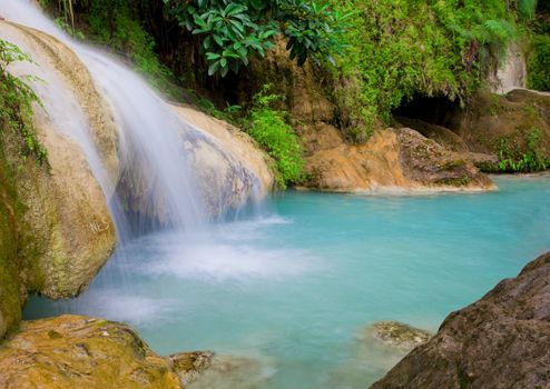 Eravan Waterfall in Thailand