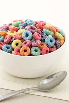 delicious and nutritious fruit cereal loops flavorful, healthy and funny addition to kids breakfast