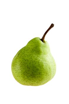 Pear on a white background