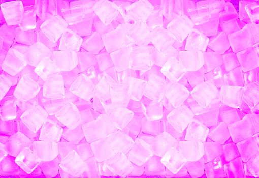 abstract Purple ice cube background for a hot summer