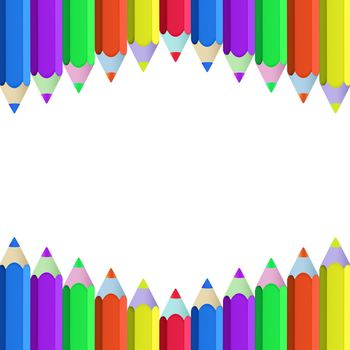 Color pencils background 