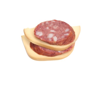 cheese with sausage