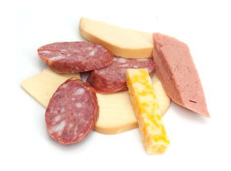 cheese with sausage