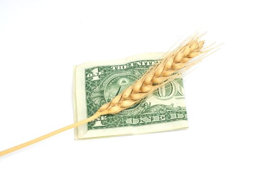 Dollar and wheat