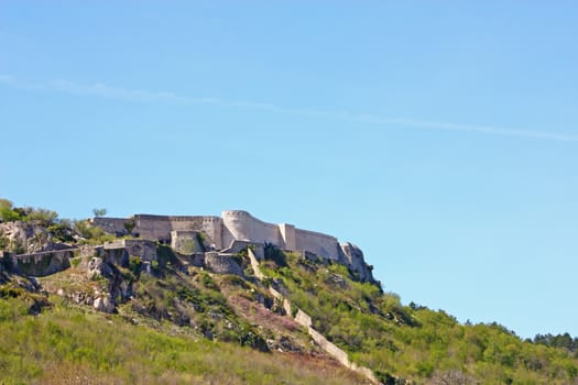 Fortress of Knin, second largest military fortification in the Europe, city of Knin, Croatia