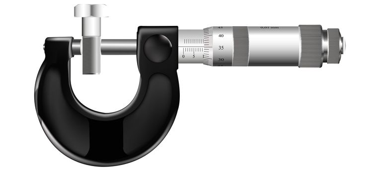 Micrometer.Instrument background