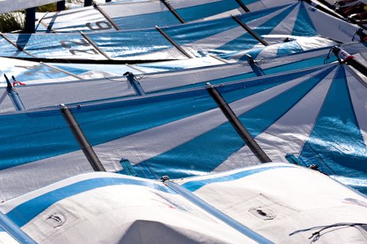 sand yachts in st. peter-ording, germany