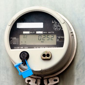 Modern smart grid residential digital power supply meter