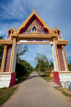 temple portal in Thailand