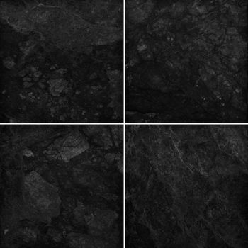 Four different black marble texture   high res