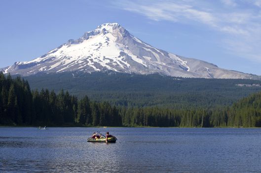 Trillium lake and mt. Hood excursions, Oregon.