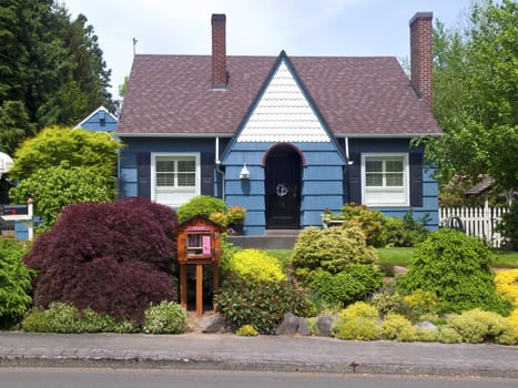 Home sweet home, a bloom of spring in Gresham Oregon.