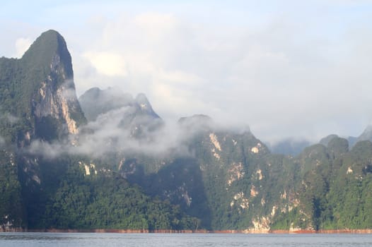 Khao-Sok, the popular national park of Thailand