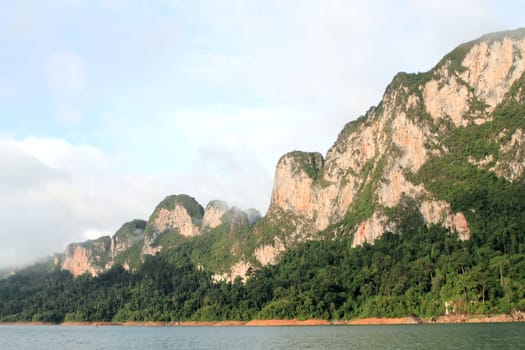 Khao-Sok, the popular national park of Thailand