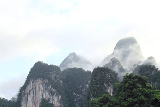 Khao-Sok, the popular national park of Thailand