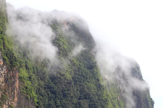 Khao-Sok, the popular national park of Thailand