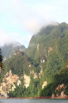 Khao-Sok, the popular national park of Thailand