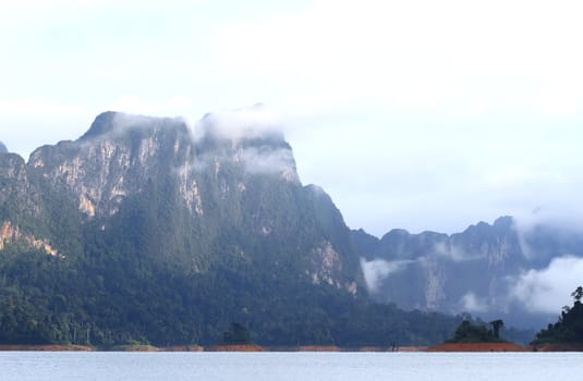 Khao-Sok, the popular national park of Thailand