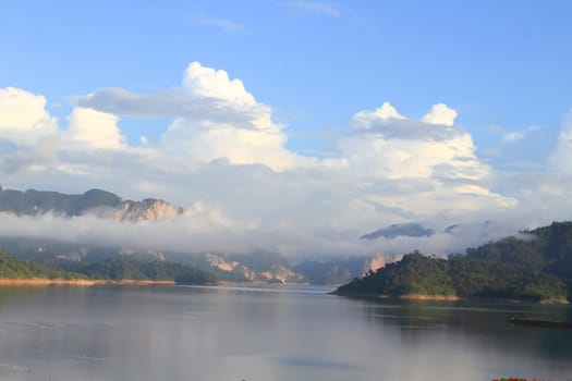 Khao-Sok, the popular national park of Thailand