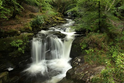 waterfall with long exposure time (1 sec)