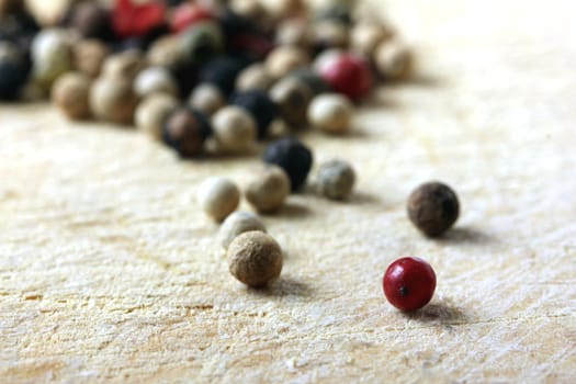 colored peppercorns