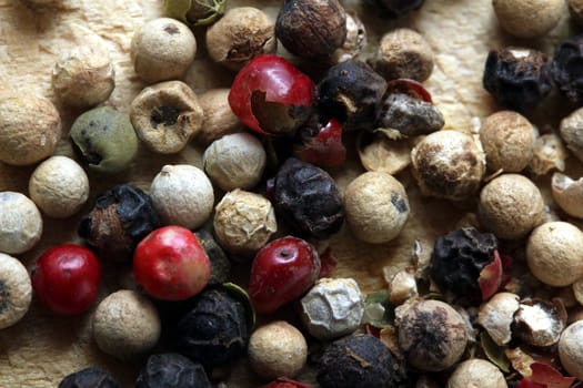 colored peppercorns