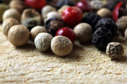 colored peppercorns