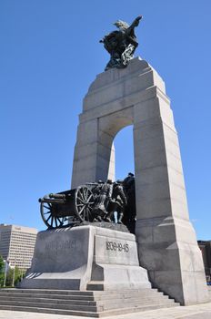 National War Memorial in Ottawa, Canada