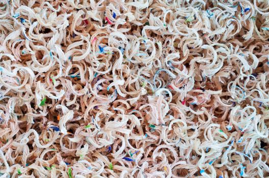 shavings pencil color pattern background