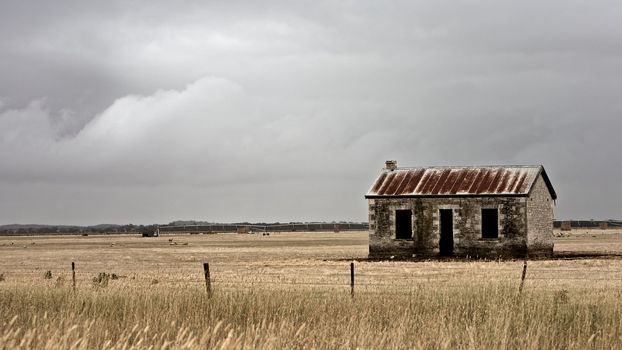 Farm House in rural country side in Australia