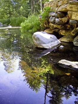 Boulders in Oak Creek Canyon, Arizona