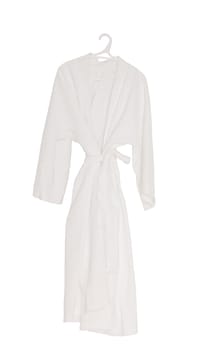 dressing gown on a white background