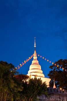 Famous white church, northern Thailand